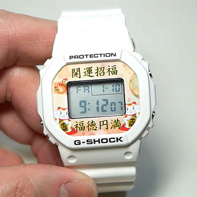 オリジナル文字盤でG-SHOCKをカスタマイズしてみましょう！（解説動画